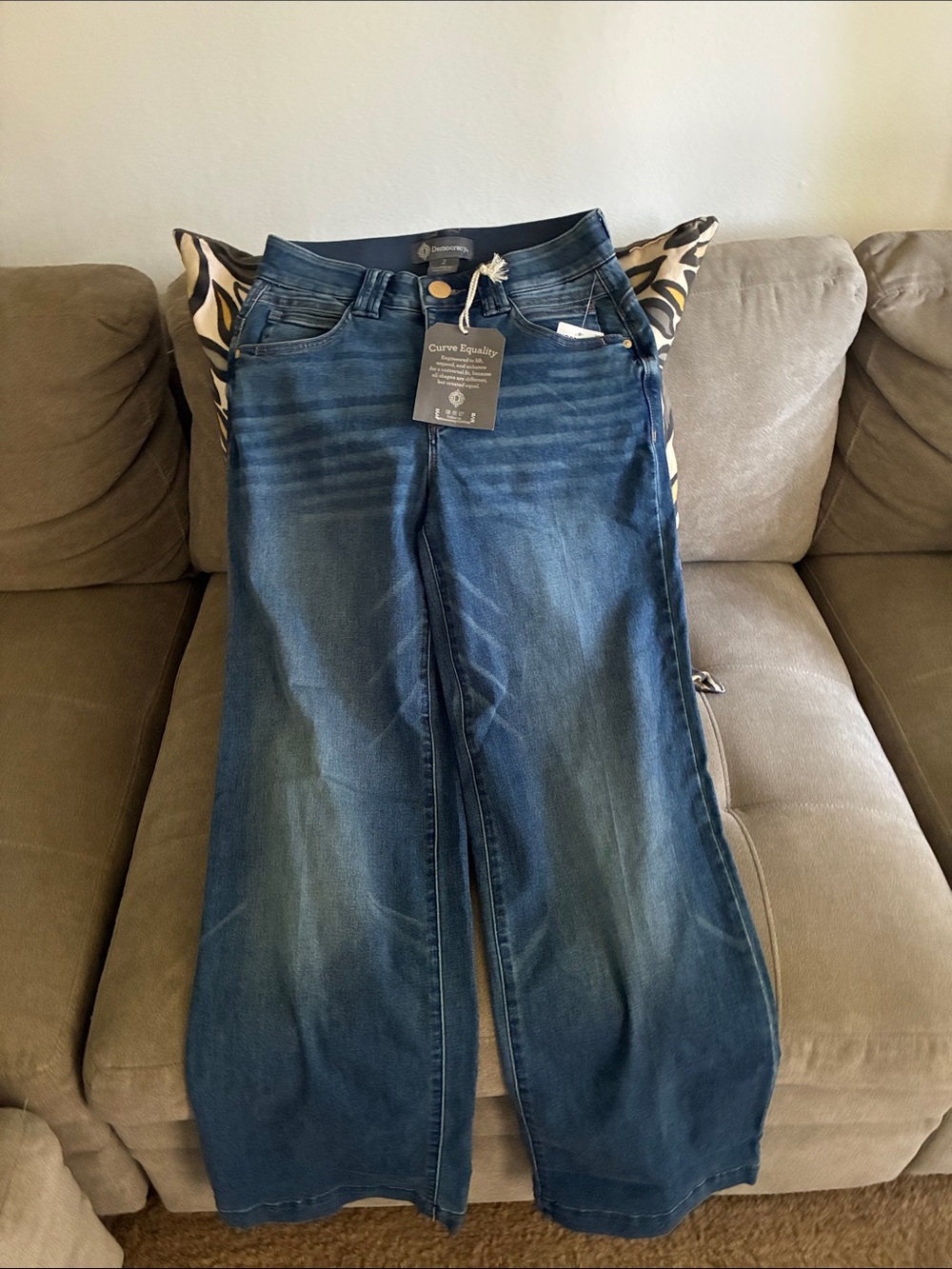 Democracy Women's Blue Bootcut Jeans